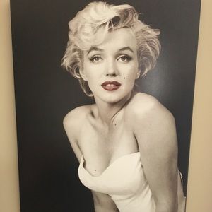 Marilyn Monroe Wooden Poster